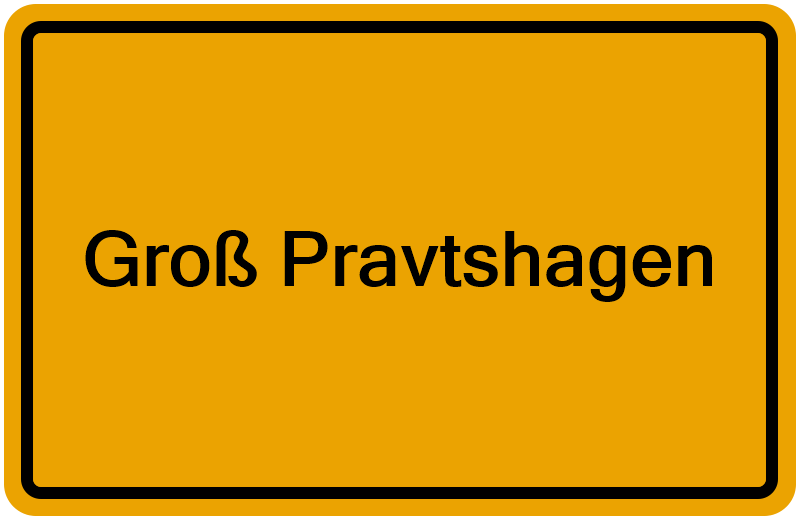 Handelsregisterauszug Groß Pravtshagen